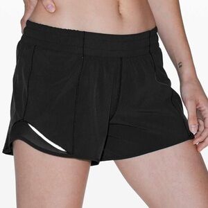 Lululemon Athletica Women’s Midnight Black Running Shorts Size 10